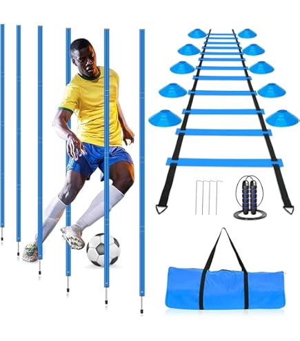 Dog Agility Training Equipment Soccer Agility Training Kit Qumonin