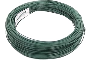 Alberts 530167 Bindningstråd | galvaniserad, grön plastbeläggning