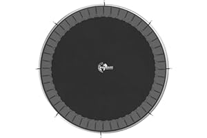 Baunsal® Trampolin Sprungtuch Ø 183 185 198 200 213 215 244 250 251 275 277 300 305 335 337 366 370 380 384 396 400 427 430 457 460 487 490 viele Größen Sprungmatte Ersatzsprungtuch Outdoor