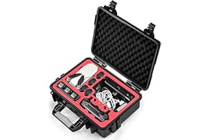 LEKUFEE Étui de Transport étanche pour DJI Mini SE Drone/DJI Mavic Mini Combo et Accessoires (Pas pour Mini 2/Mini 3) (étui Uniquement)