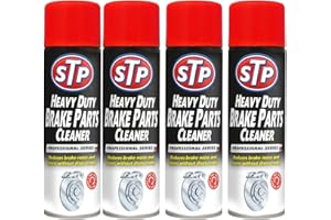 AXPOWER INSPIRATIONAL TECHNOLOGY EMPOWERING PEOPLE STP Heavy Duty Brake Cleaner – Pack of 4 (500ml Each) | Fast-Drying Spray Removes Brake Dust, Oil & Grease | For Disc & Drum Brakes