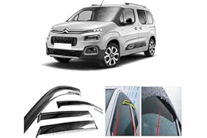AC WOW 4 deflectores de viento para Citroen Berlingo III para Peugeot Partner III/Rifter para Opel Combo para Toyota ProAce City 2018 2019 2020 2021 2022 2023 2024 2025