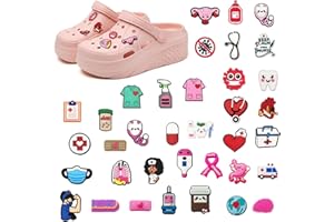 Lithyc 35pcs Charme Chaussure, DéCorations De Chaussures De Dessin Animé Amusantes Pour Filles, GarçOns Et Adultes