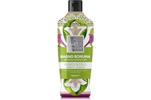 Lady Venezia Bagno Schiuma Idratante e Profumato, Collezione Ceramiche, 400ml (Mughetto e Magnolia)