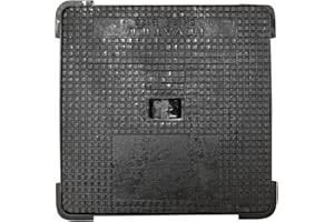 Jardibric - Regard hydraulique carré Classé B 125 (400 x 400 mm)