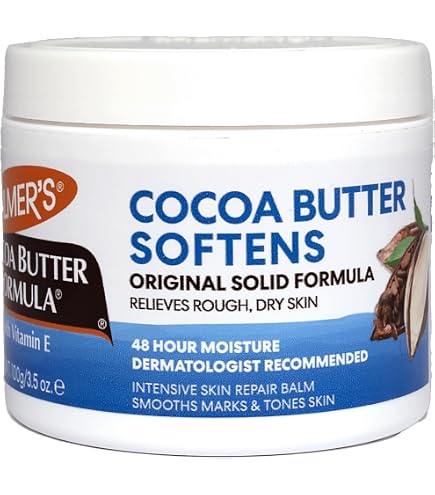 Crème Pour Le Corps Hollywood Beauty Au Beurre De Cacao Et Vitamine E - 7.5 Oz, Hydratation Intense Peau Sèche