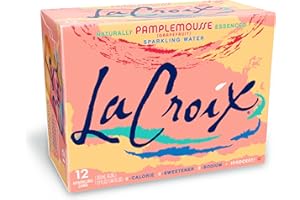 LA CROIX LaCroix - 100% natürliche funkelnde Wasser-Pampelmuse - 12 Dosen