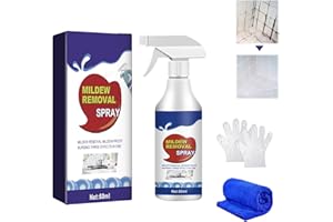 ALELYER Espuma Limpiadora de Moho,Mildew Removal Spray,Mould Remover Spray,Spray de Espuma para Eliminar el Moho Doméstico,Spray de Espuma,Spray de Espuma de Moho para Paredes Externas e Internas