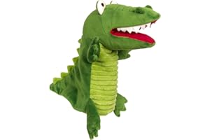 SIGIKID 42756 Muñeca de Mano de cocodrilo My Little Theatre para niñas y niños, Juguetes de bebé recomendados a Partir de 1 año, Verde, 15 x 17 x 24