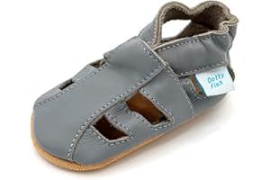 Dotty Fish Mixte Enfant Sandales Baby en Cuir Souple