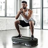 XTRIM Aerobic Stepper for Cardio Workout, 2 Height Adju...
