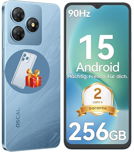 OSCAL Flat 2 Mobile Phone without Contract 12GB + 256GB/2TB TF