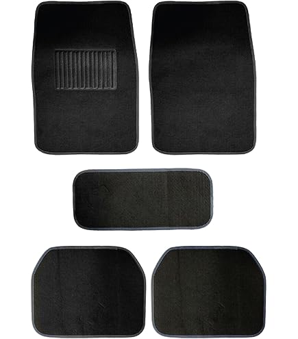 Set 3D-rubberen matten, compatibel met VW Touareg III (3e generatie), bouwjaar vanaf 2018, extra hoge 5 cm rand, all-weather autovloermatten, TPE, geurloos, antislip, accessoires