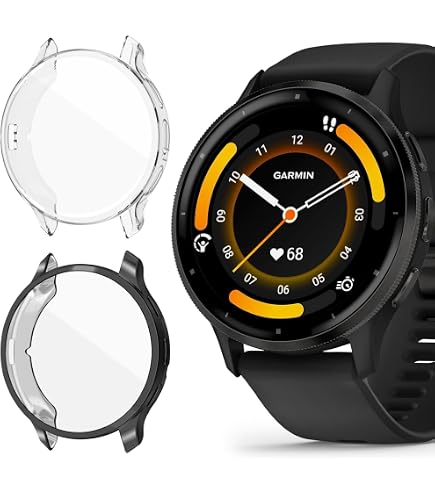 Vhbw Silikon-Armband Für Garmin Fitnessuhren – Ersatzarmband Schwarz, 20 Mm Breite, 12,5+10,5 Cm Länge