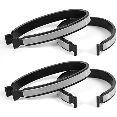Lot De 2 Lampes Clignotantes LED Rechargeables USB - Clip De Sécurité - Pour Sac à Dos, Poussette, Chien