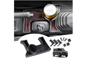 Ruiya Compatible con 2018-2023 Suzuki Jimny JB64 JB74 (Manual) Consola Central Caja de almacenamiento, Caja Reposabrazos Reposabrazos Organizador Bandeja Central Reposabrazos Accesorios Jimny