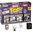 Funko Bitty Pop! the Nightmare Before Christmas - Sally 4PK - Sally, Jack Skellington, Zero and A Surprise Mystery Mini Figure - 0.9 Inch (2.2 Cm) Collectable - Stackable Display Shelf Included