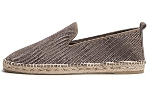 Fred Martin Collection, Herren Vegane Espadrilles aus Bio-Baumwolle mit Jutesohle und Stoffinnenseite