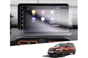 GAFAT [2 Pièces] Dacia Jogger/Dacia Logan 3/ Sandero 3/Stepway 2021-2023 2024 8" Film de Protection d'Écran de Navigation, Nano Film pour 8" Media Nav, Résistant aux Chocs, 6H Anti-rayures