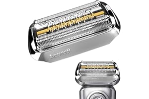 FEELYHEE 92S Scherkopf Kompatibel mit Braun Series 9, 92s Scherblatt für Braun Series 9 Rasierer Zubehör, Scherkopf für Braun S9 Elektrorasiererkopf Ersatzteil Geeignet 9340s 9293s 9299s 9330s Tête