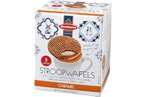 CANDYD MOMENTS Daelmans Jumbo Stroopwafels Caramel Cube Box 310g