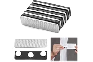 BNOYONERAS Badge Magnetico, Badge Portanome Magnetico, Targhetta Magnetica Nome, Porta Badge Magnetico, Targhette Magnetiche Autoadesive, Targhette Magnetiche, Adatto per Giacche, Camicie, Uniformi, 6 Pezzi