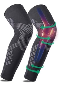 Genouillère De Compression SOLO ACTFIT - Pleine Longueur, Anti-Dérapante, Sport & Récupération
