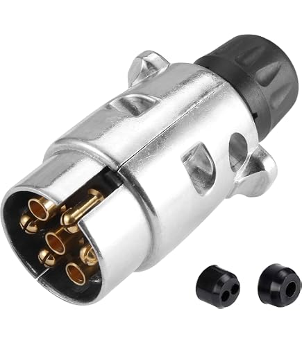 Adattatore Spina Rimorchio Da 13 A 7 Pin N&S 12V - Convertitore Per Roulotte E Caravan