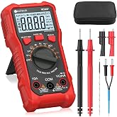 Neoteck Multimetro Digital 6000 Conteos Pol&iacute;metro Digital TRMS Auto Rango NCV Tester Electricista para CA/CC Corriente Tensi&oacute;