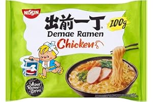 universal product solutions Nissin Chicken Demae Ramen Instant Noodles 10x100g,100 g (Pack of 10)