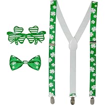 FRCOLOR Haarklammer 2 Stück – Kobold-Hut & Zylinder Für St. Patrick's Day, Grün