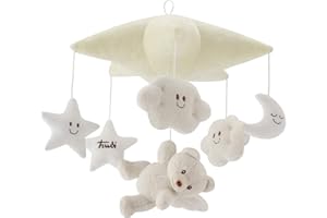 Trudi Mòvil Sueños Osito Marfil Peluches y Doudou para recién Nacidos. Ositos de Peluche para niños. Regalo Primer Mes recién Nacido | 25x26x25cm Medida M | Baby Cremino | modèlo 18165