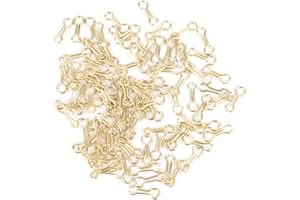 Longzhuo 300 PCS Carpe Fil De Pêche Yeux Plomb Acier Alliage Vis Conduit Moule Boucles S'attaquer Accessoire(S)