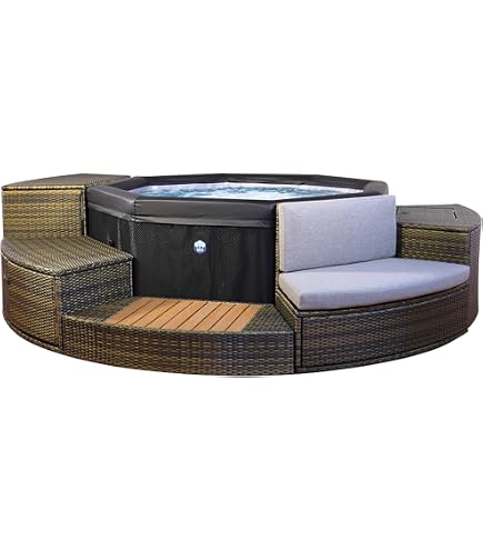 Tonneau De Bain En Bois Finntherm Bergen - 160x101 Cm - Pour 3-4 Personnes - Épicea Nordique Avec Échelle Et Bancs