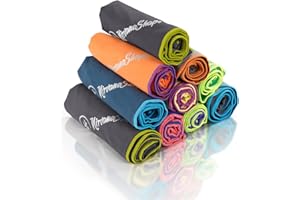 NirvanaShape Toalla de Microfibra | 14 Colores | 8 Dimensiones | Toalla de Viaje Ligera, Absorbente y de Secado Rápido | Toalla de Baño para Viajes | Ideal para Playa, Camping, Yoga y Sauna