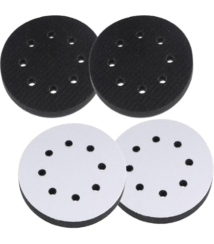 Disco Abrasivo Da 30 Mm Per Levigatrice Angolare PROXXON WP/E + WP/A, Piastra Di Supporto Per Dischi Abrasivi Con Velcrati, 30-35 Mm E Spugne Per Lucidatura