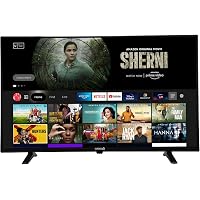 Croma 80 cm (32 Inches) Fire TV HD Ready Smart LED CREL7364 (Black) (2021 Model)