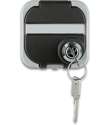 Kopp 107815006 Nautic 1-voudig geaard stopcontact, met klapdeksel en