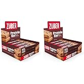 Z&uuml;ber Kakao Par&ccedil;acıklı Protein Bar - 12 Adet x 35Gr (2 paketi)