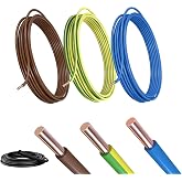 HuLuWa H07V-U 2.5mm&sup2; Kit 3 Colours, 3 x 10 m
