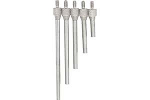 SUXING Juego de puntos de contacto de aguja Puntos para marcar Indicador digital Medidor de profundidad Rosca M2.5 (3 mm de diámetro)