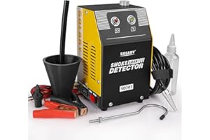 Solary Automotive Smoke Machine Leak Detector - 12V DC EVAP Vacuum Diagnostic Smoke Tester for Car
