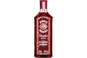 BOMBAY SAPPHIRE Bombay Bramble Blackberry & Rasberry Flavoured Gin, 37.5% ABV, 70cl, Premium Distilled, 100% Natural Flavours & Colours, 700ml (Packaging May Vary)