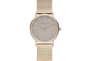 LIEBESKIND BERLIN Liebeskind Damen Analog Quarz Armbanduhr mit Edelstaharmband