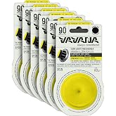 VAVANA Spin Araba Klima Kokusu - Profesyonel Otomobil Kokusu | BPA &amp; Sıvı İ&ccedil;ermez | 90 G&uuml;n Etkili - 6'lı Set (ENERGETIC)