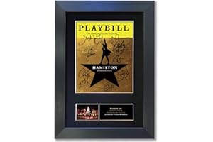 Magenta Manage #851 HAMILTON American Musical Signed Reproduction Autograph Quality Mounted Photo Print