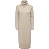 ONLY ONLBRANDIE L/S ROLLNECK DRESS KNT NOOS Uzun Elbise Kadın