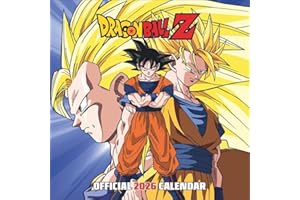 Dragon Ball Z Broschurkalender 2026: Jahres-Wandkalender 2026 mit den Protagonisten des berühmten Animes: Son-Goku, Vegeta und Co. in einem Broschurkalender mit Monatskalendarium. (ABBFH74)