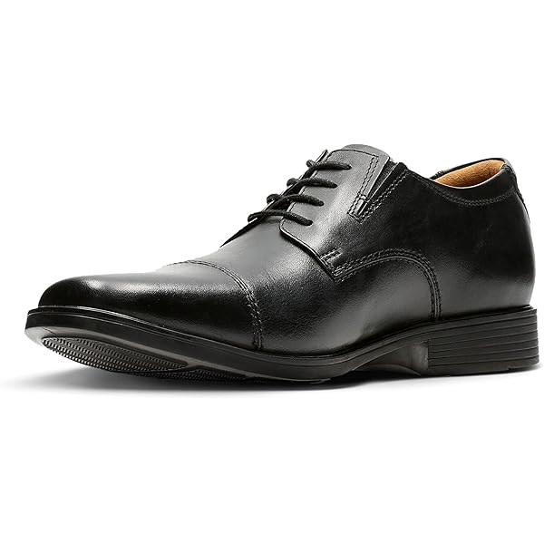 Clarks Becken Lace Brogues Men, Brown Dark Tan Lea Dark Tan