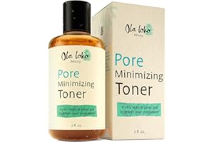 OLA LOKO Pore Minimizer Toner, Face Toner for Oily & Aging Skin, Skin Tightening Pore Toner w/Botanical Extracts & 2% Niacinamide, Exfoliating Skin Toner, Safe for Sensitive Skin, Toner for Face Oily Skin